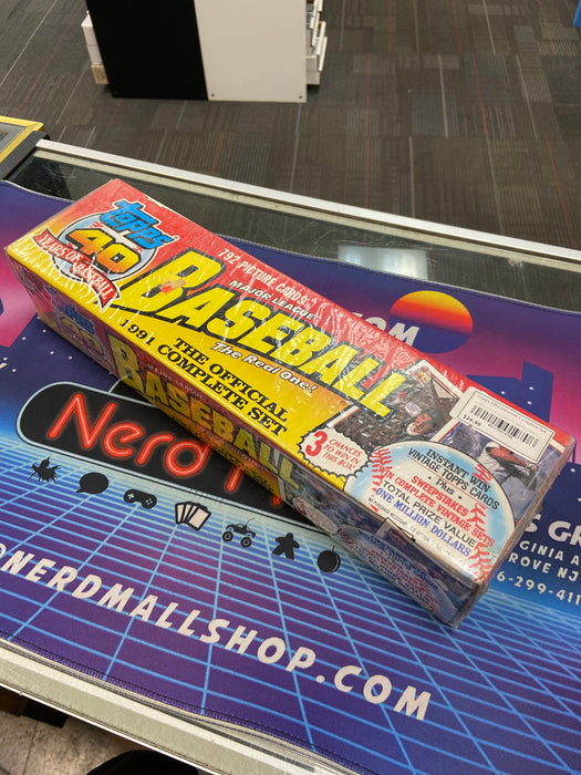 Topps 1991 Baseball Complete Set