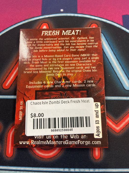 Chaos Isle Zombi Deck Fresh Meat