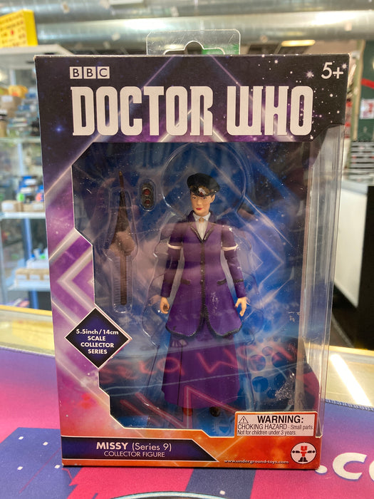 Doctor Who Missy Bright Purple Dress 5.5" Action Figure