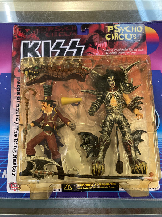 McFarlane KISS Psycho Circus Gene Simmons & the Ring Master 2-Pack