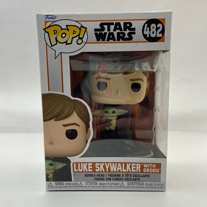 POP Star Wars: Mandalorian - Luke Skywalker w/ Grogu