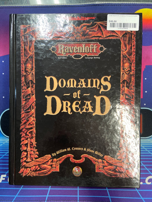 AD&D Ravenloft Domains of Dread HC ©1997