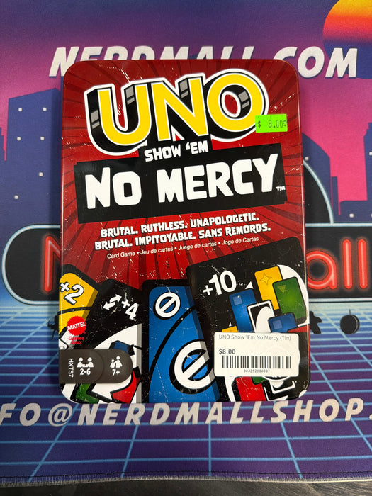 UNO Show 'Em No Mercy (Tin)