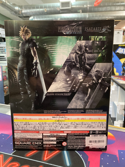 Final Fantasy VII Remake Cloud Strife Version 2 Play Arts Kai Action Figure