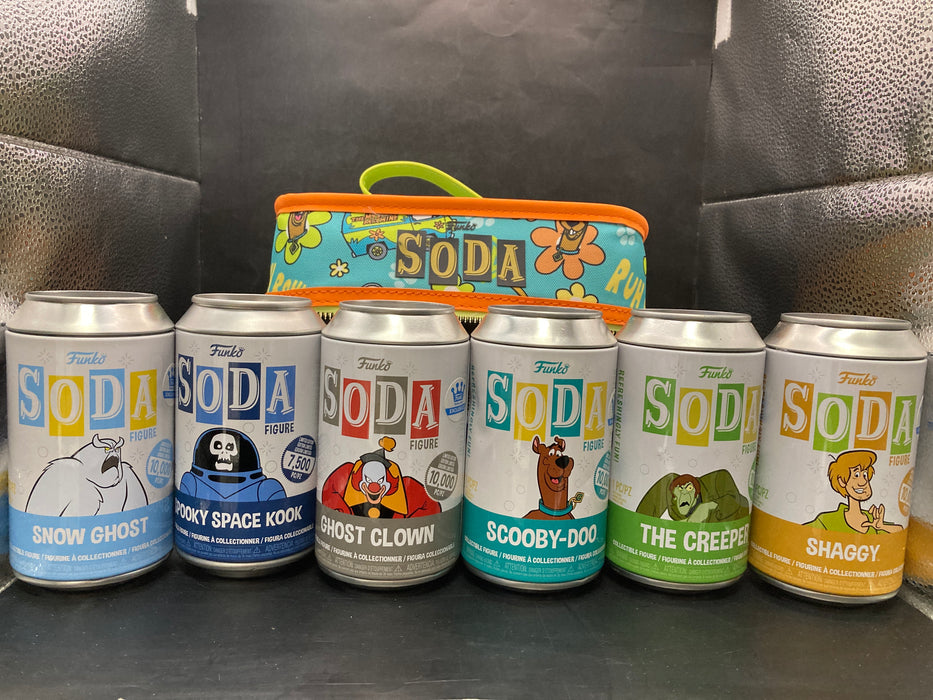 Funko Soda: Scooby-Doo - Scooby-Doo 6-Pack Vinyl Sodas with Cooler [Funko Shop]