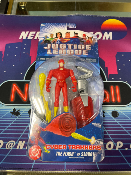 DC Justice League: Cyber Trakkers The Flash vs. Slobot (Mattel)