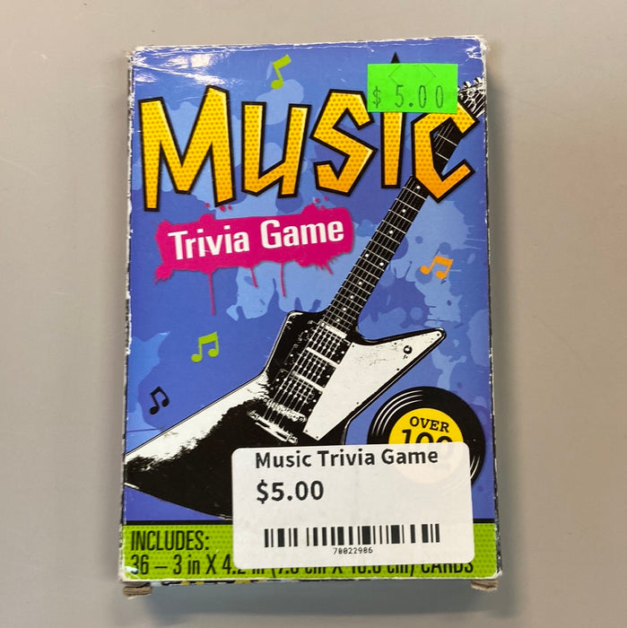Music Trivia Game