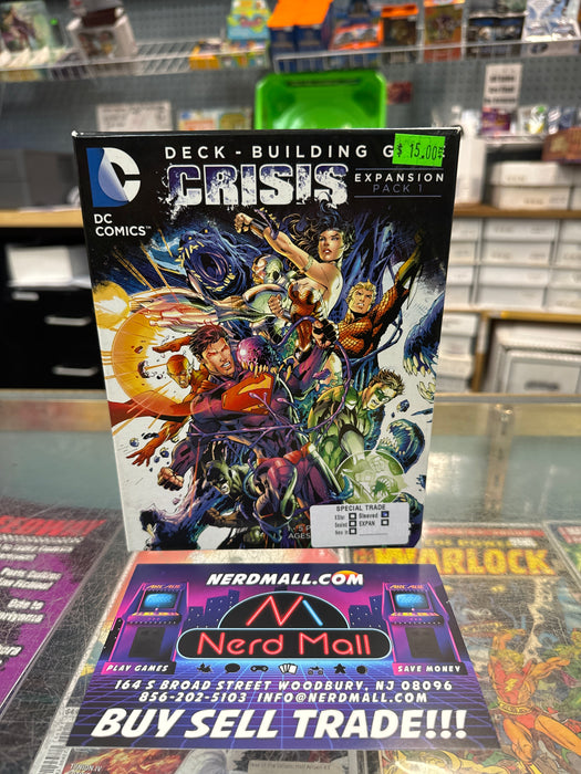DC Deckbuilding Game - CRISIS Expansion Pack 1 (Sleeved)