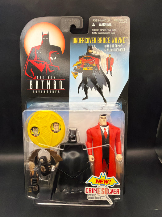 TNBA - Underccover Bruce Wayne with Bat Armor & Villian Decoder