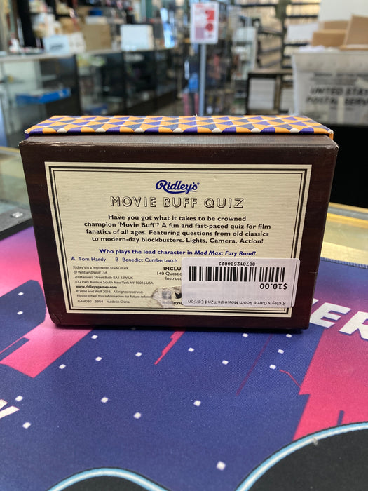 Ridley's Game Room Movie Buff 2nd Edition