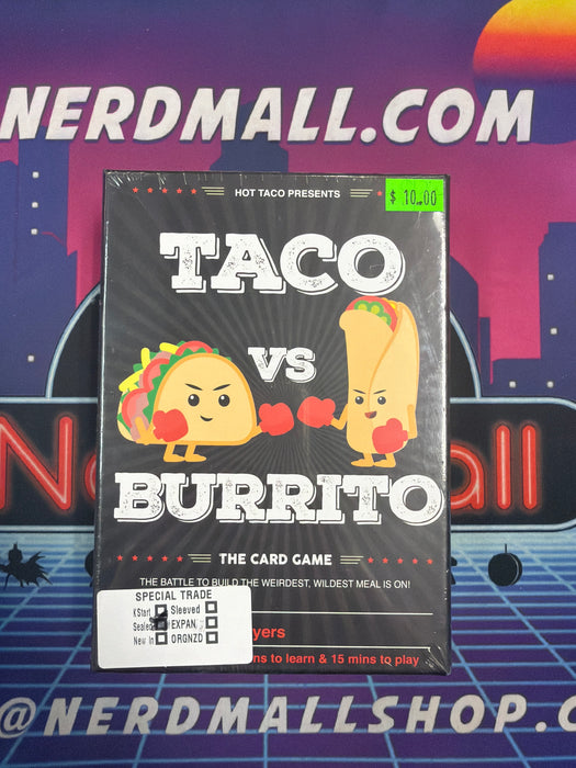Taco vs. Burrito The Card Game (Sealed)