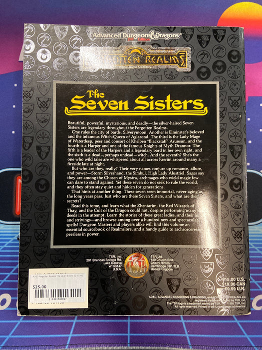 AD&D Forgotten Realms The Seven Sisters SC ©1995