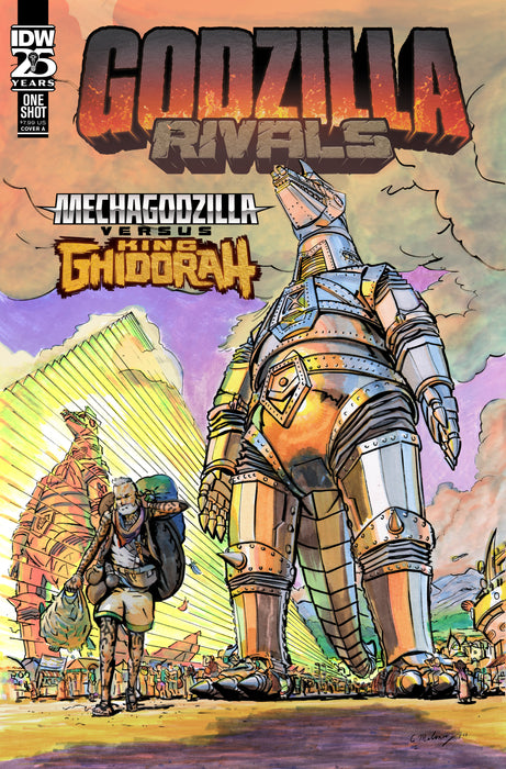 Godzilla Rivals: Mechagodzilla Vs. King Ghidorah Cover A (Maloney)