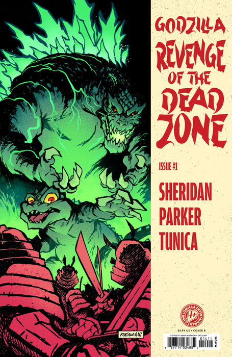 Godzilla: Revenge Of The Deadzone [Kai-Sei Era] #1 Variant B (Catalan Homage Cover)