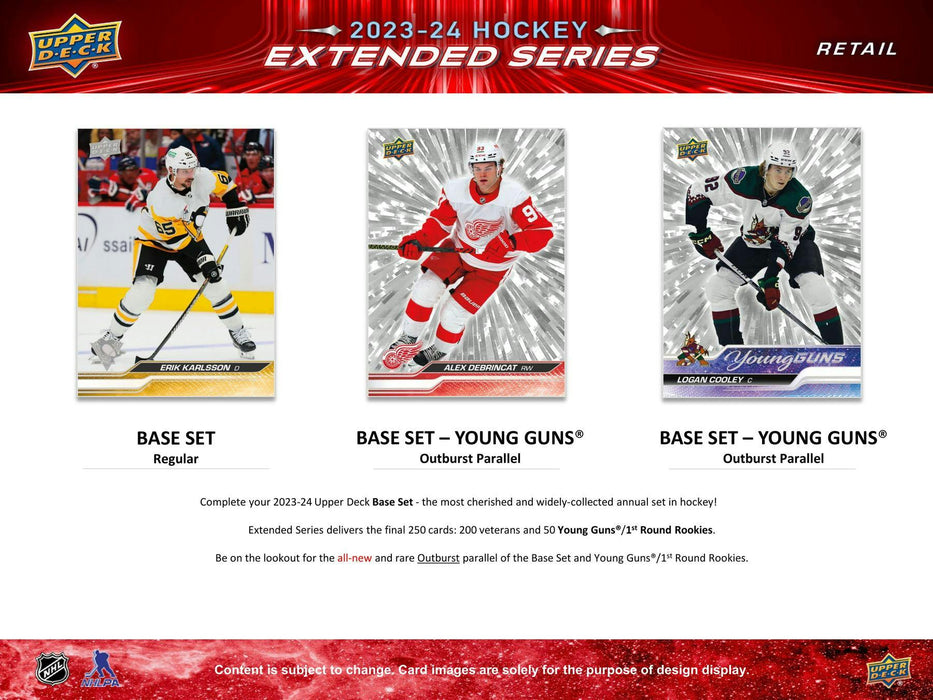 2023/24 Upper Deck Extended Series Hockey Blaster