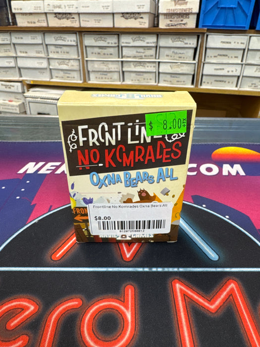 Frontline No Komrades Oxna Bears All