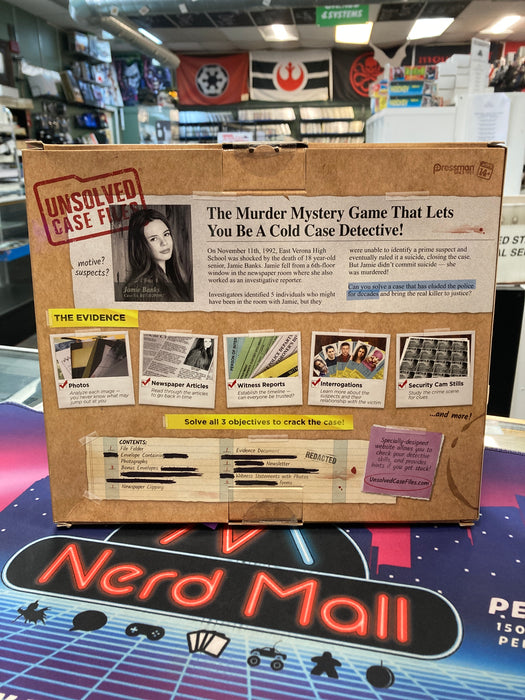 Unsolved Case Files Jamie Banks (Sealed)