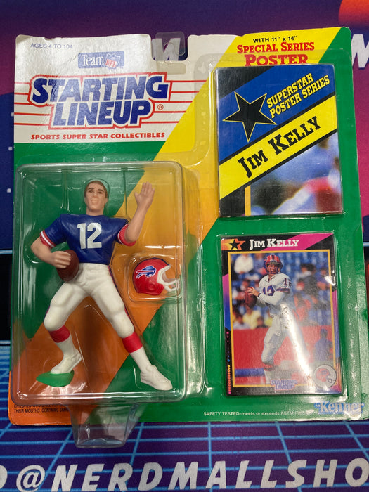 Starting Lineup 1992 Football Jim Kelly
