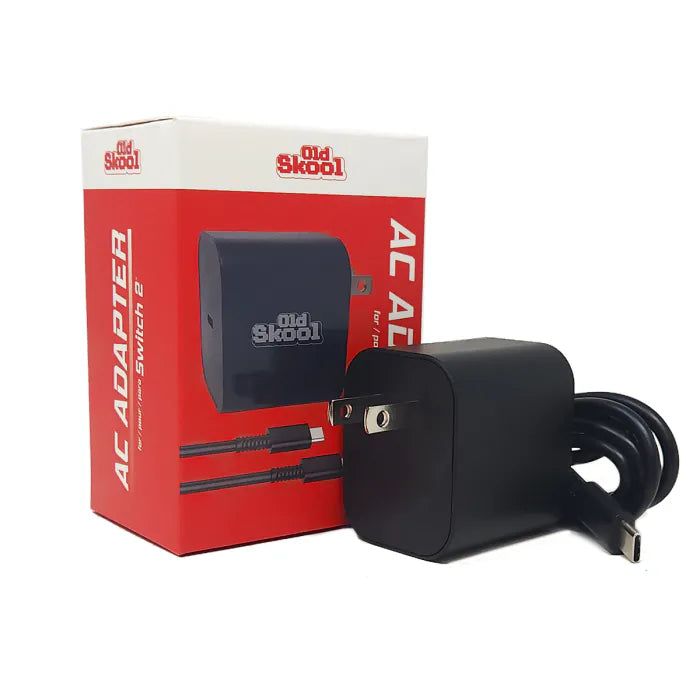 Nintendo Switch 2 AC Adapter Old Skool