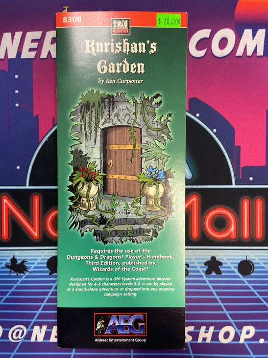 Kurishan's Garden d20 System by AEG (©2000)