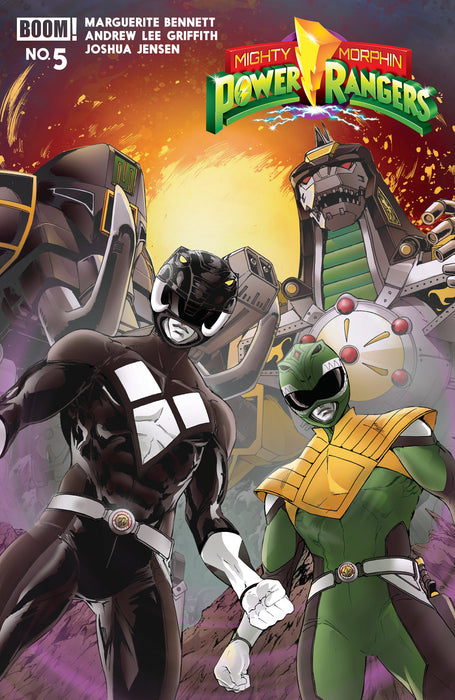 Mighty Morphin Power Rangers (2026) #5 B Variant (Dressed, Griffith)