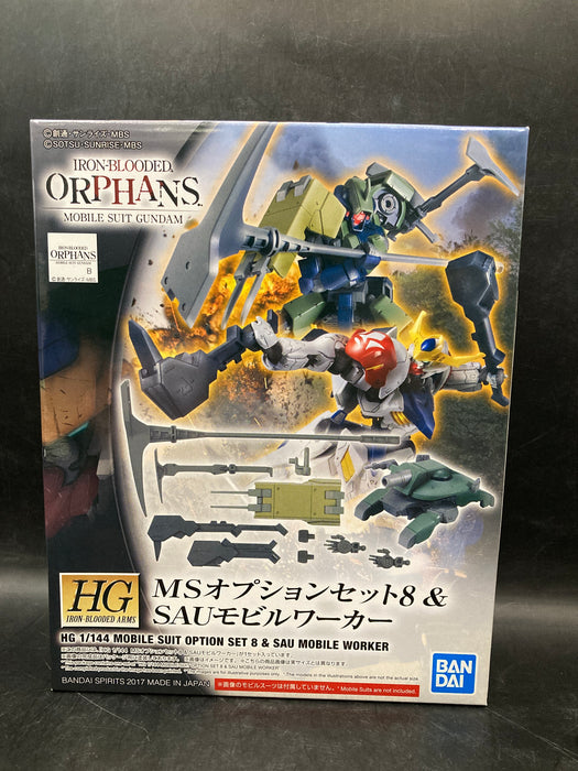 HG 1/144 Mobile Suit Option Set 8 & SAU Mobile Worker