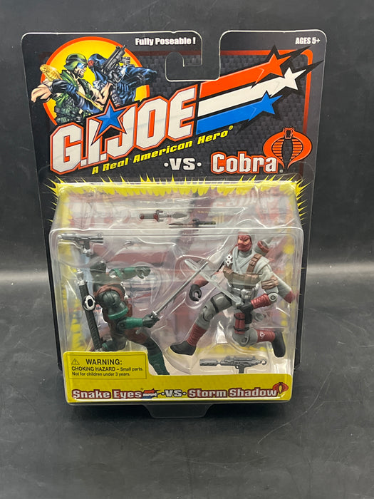 Hasbro GI Joe Snake Eyes Vs. Storm Shadow