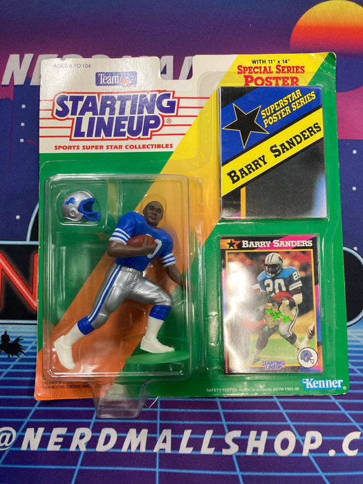 Starting Lineup 1992 Football Barry Sanders