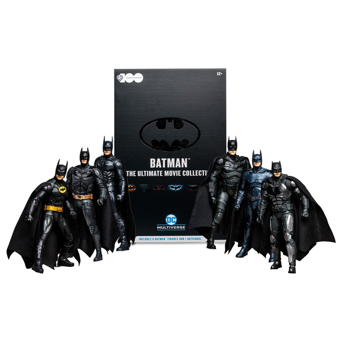 DC Multiverse WB100 Batman The Ultimate Movie Collection 7-Inch Action Figure 6-Pack