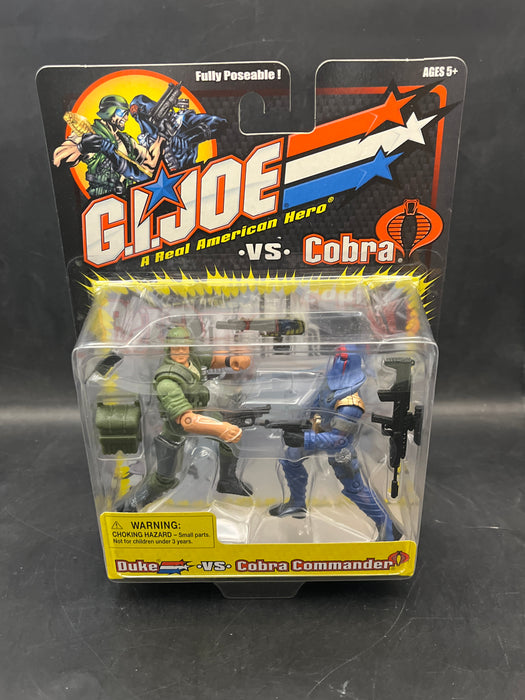 GI Joe vs. Cobra Duke vs. Cobra Commander 2-Pack