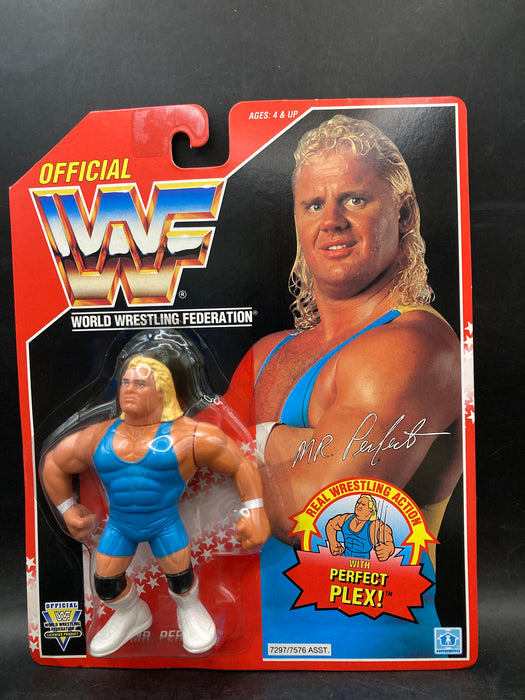 Hasbro WWF Mr Perfect Red Card