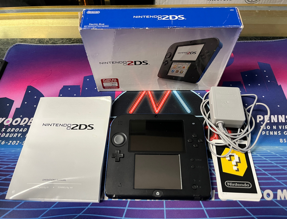 Nintendo 2DS Electric Blue CIB