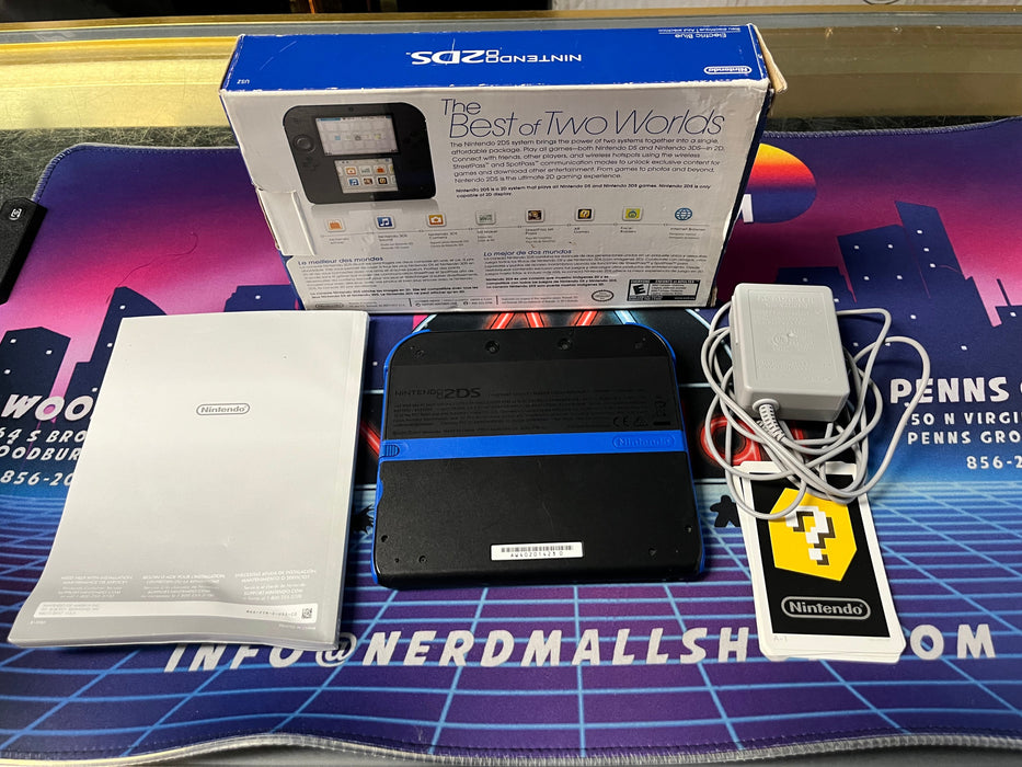 Nintendo 2DS Electric Blue CIB