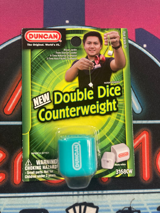 Counterweight Duncan Double Dice Blue