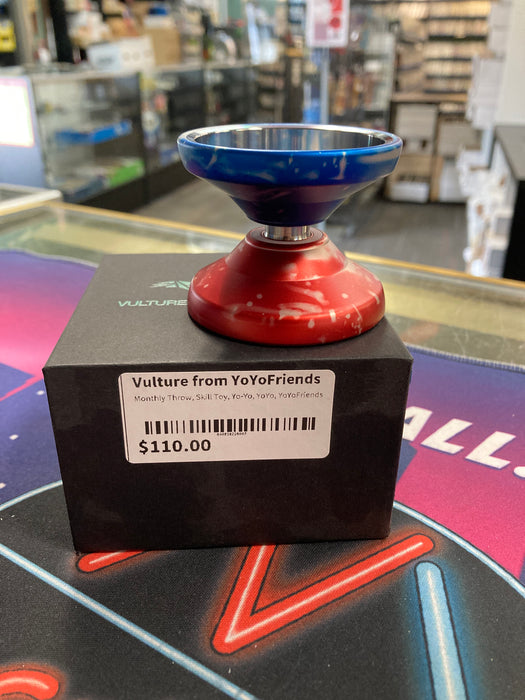Vulture from YoYoFriends Blue/Red