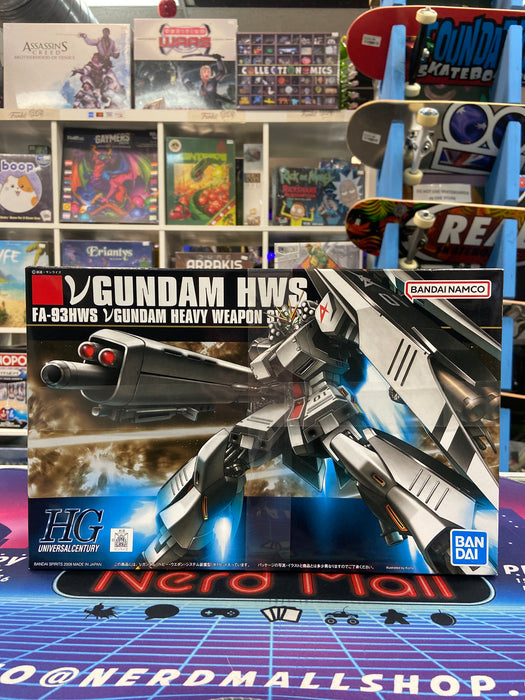 Bandai - HGUC - Char's Counterattack - Nu Gundam Heavy Weapon System - 1/144 Model Kit