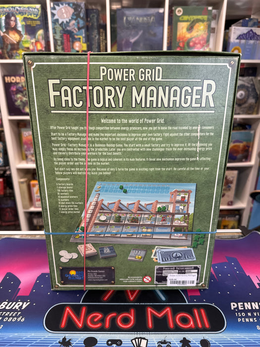Power Grid Factory Manager