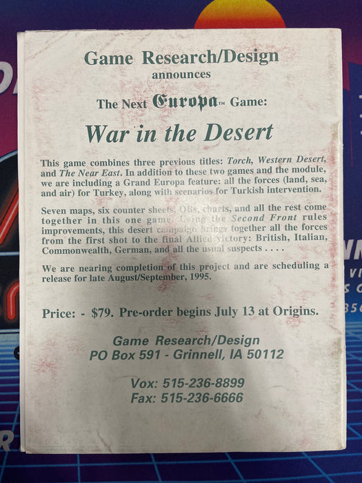 Europa V is for Victory #42