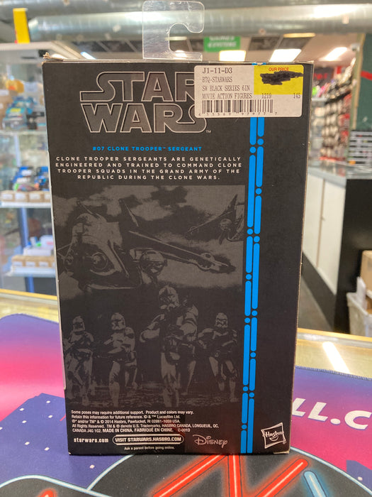 Star Wars Black Series #07 Clone Trooper Sergeant