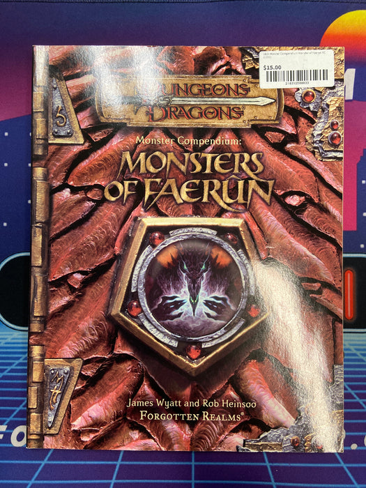 D&D Monster Compendium Monster of Faerun SC ©2001