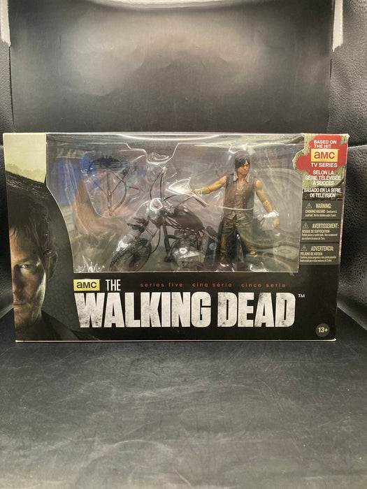 McFarlane Toys The Walking Dead TV Deluxe Box Set (Daryl Dixon with Chopper)