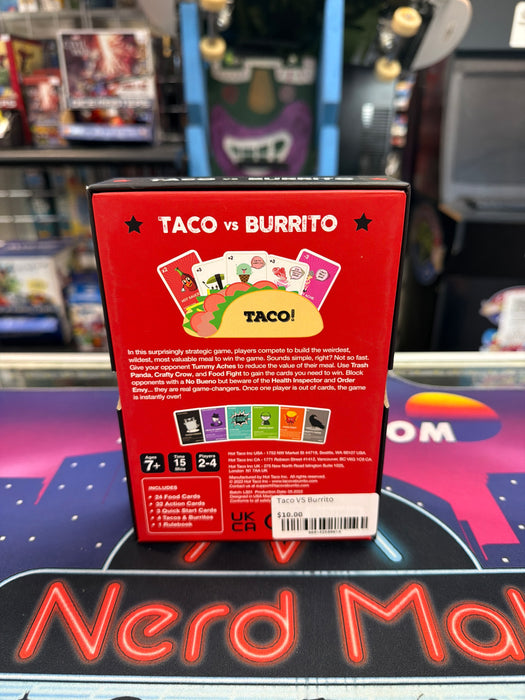 Taco VS Burrito