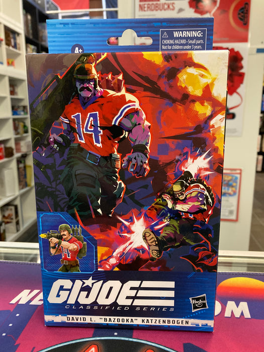 GI Joe Classified Series David L. "Bazooka" Katzenbogen Action Figure