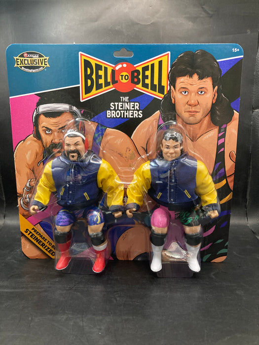 WWE/WCW Bell to Bell Steiner Brothers 2 Pack