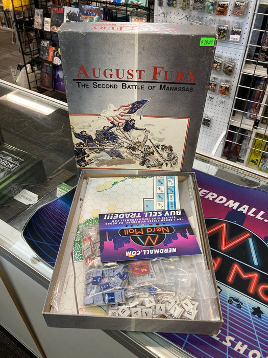 August Fury The Second Battle of Manassas