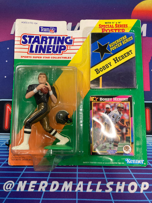 Starting Lineup 1992 Football Bobby Hebert
