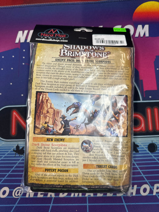 Shadows of Brimstone Dark Stone Scorpions Enemy pack
