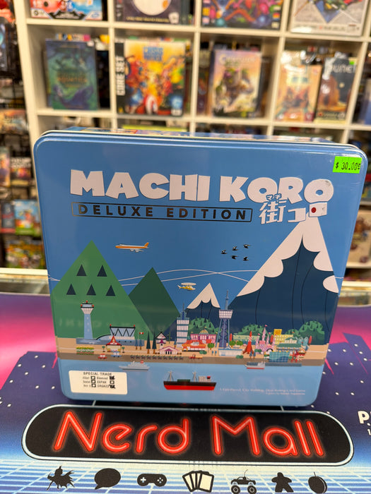 Machi Koro Deluxe (Sleeved & Organized (wood)