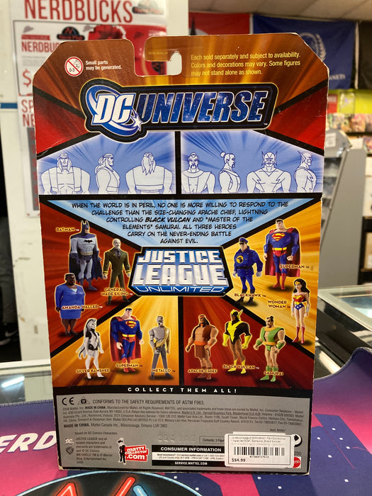Justice League Unlimited - Fan Collection - Apache Chief, Samurai, Black Vulcan