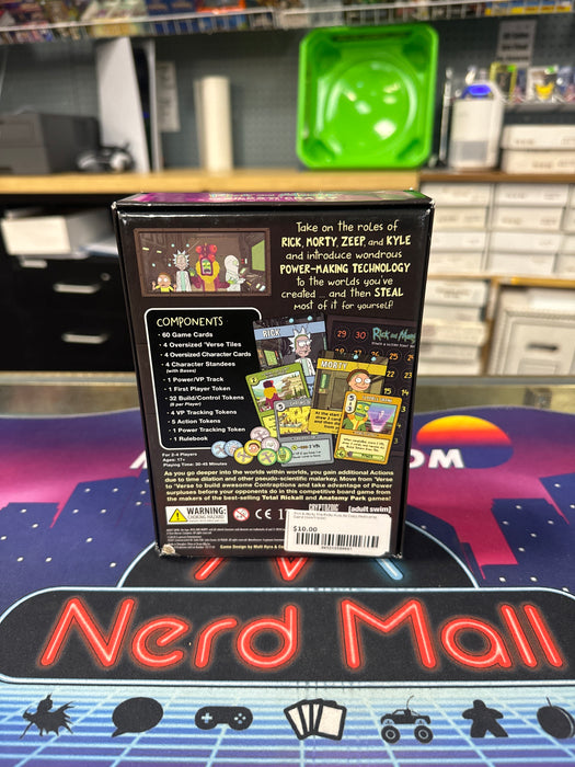 Rick & Morty The Ricks Must Be Crazy Multiverse Game (New Inside)